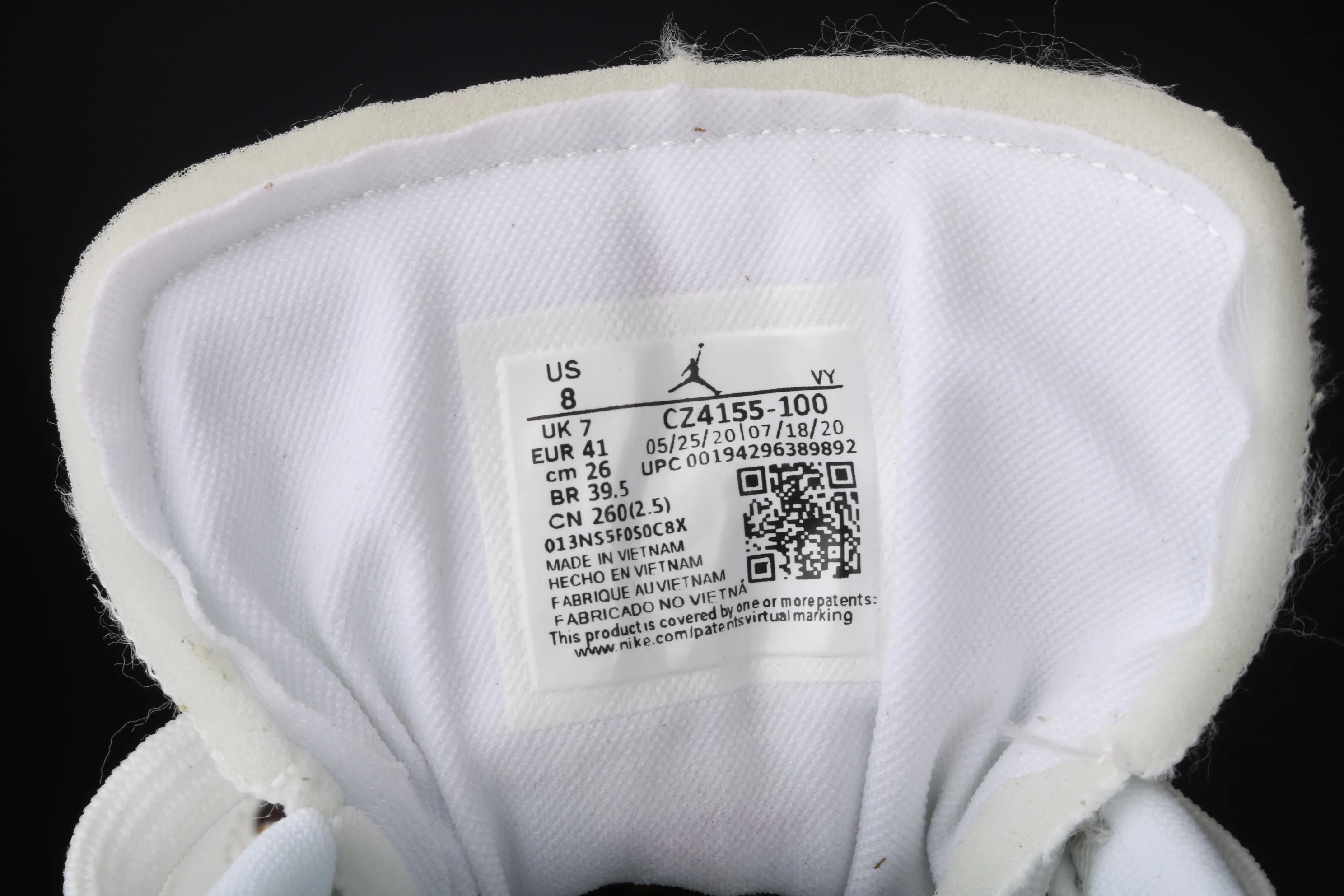 All categories Air Jordan Jordan series basketball shoes Air Jordan 1 Low Air Jordan 1 Low AJ1 Joe 1 low-top cultural and leisure sports sneakers CZ4155-100